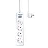 Power Strip - Philips - SPN1142WA/10 - 4 Schuko Sockets - 2 M Braided Cord - On/off Switch