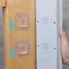 100/2PCS Double Sided Adhesive Wall Hooks Invisible Traceless Snap Hook Wall Storage Holder Bathroom Kitchen Bedroom Hook Kit
