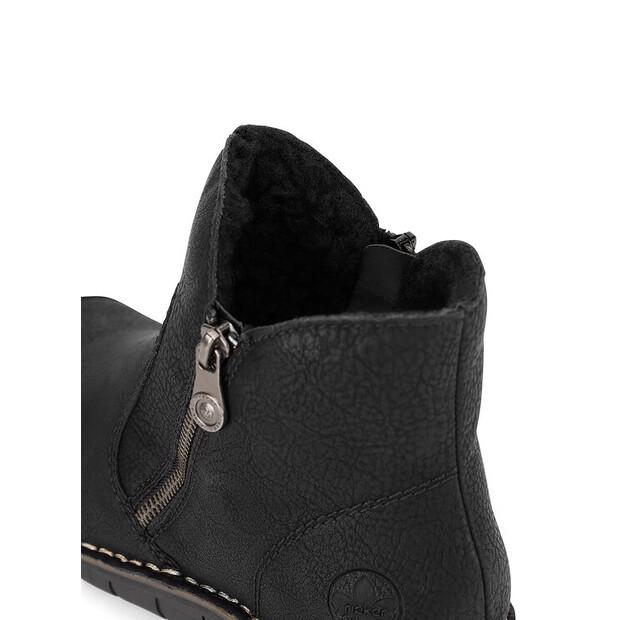 Rieker 73357-00 Ankle Boots, Black