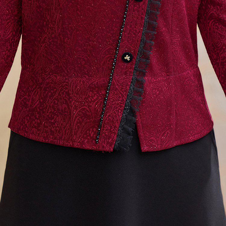 Women's Elegant Spring Two-Piece Dress - 2026 Stylish & Dignified for Middle-Aged Women