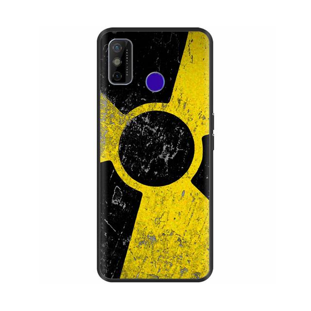 Pentru Tecno Spark 6 Go Husă pentru telefon Husa din silicon moale de desene animate pentru Tecno Spark 6 Go Spark6 Go Negru Tpu Bara de protecție drăguță de desene animate