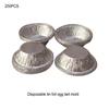 250piece Round Egg Tart Molds Pan Made of Reliable Aluminum Foil Not Easy to Deform Disposable Aluminum Foil Tart Pan