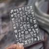 Tomoni Crystal Diamond Ribbon Bow Nail Art Stickers - Exquisite Style.
