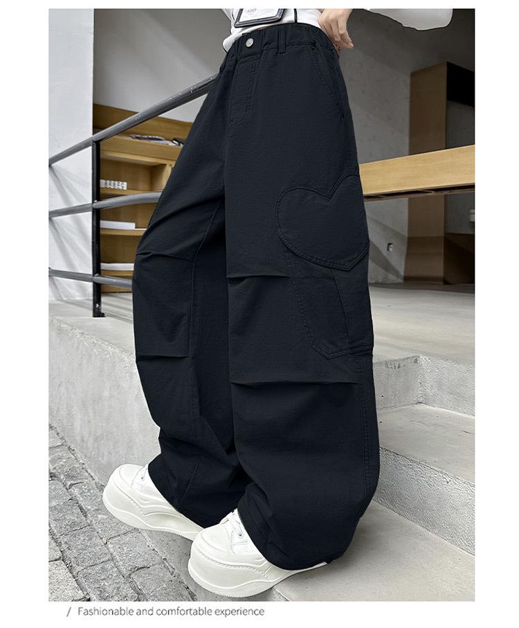 Mädchen Cargo Hose mit weitem Bein - Kollektion Frühling/Herbst 2025