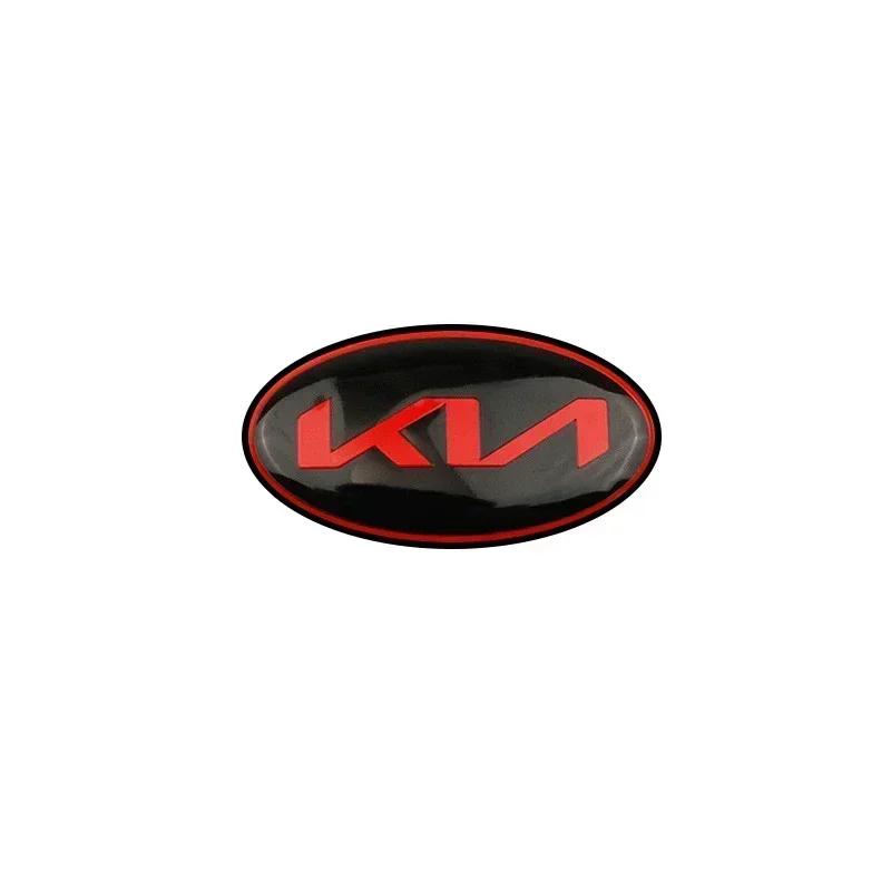 2026 Hot Car Sticker Car Front Emblem Rear Trunk Badge Steering Wheel Sticker for KIA K2 K3 K5 Picanto Rio Ceed Sportage Cerato