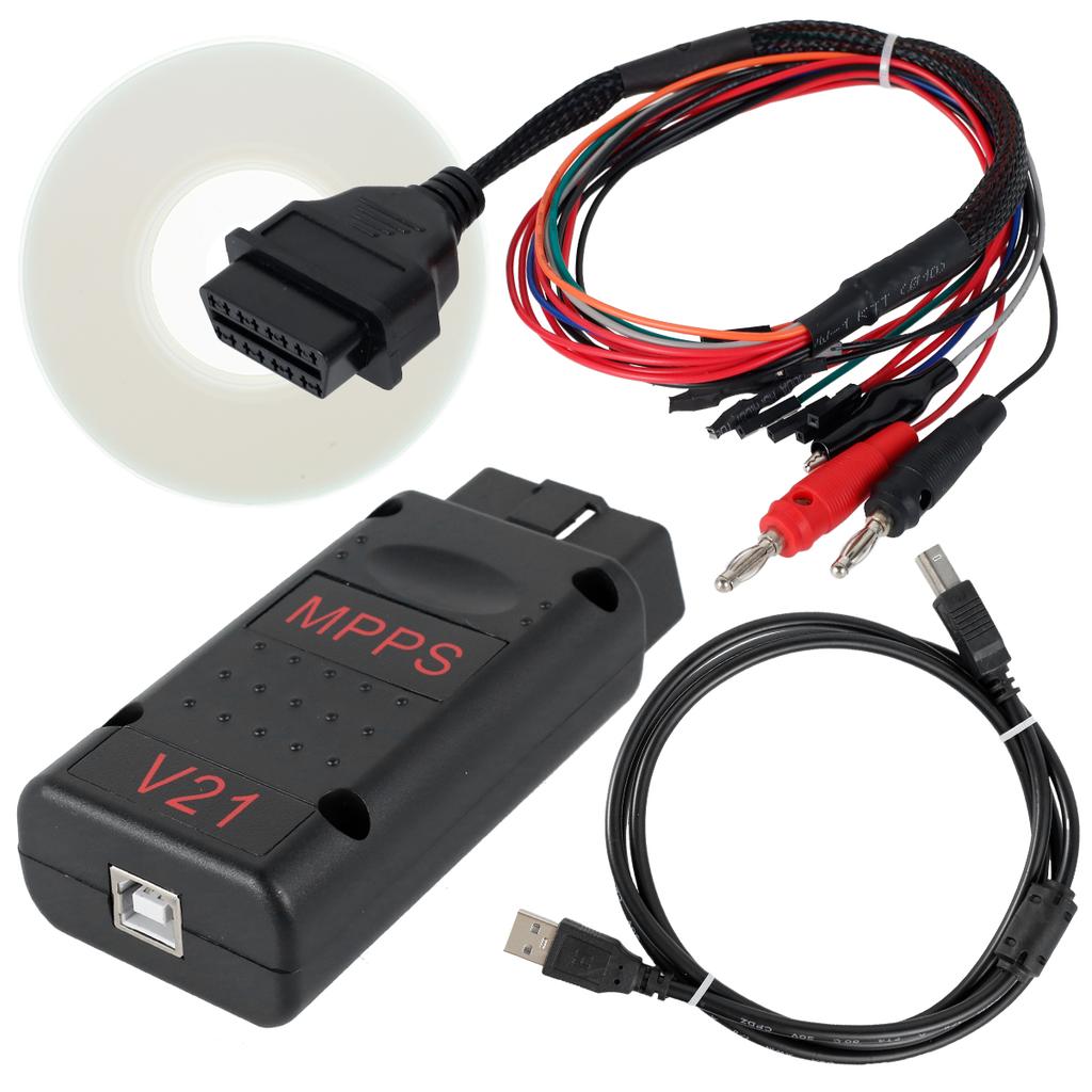 MPPS V21 ECU Programming Tool Professional MULTIBOOT ECU Chip Tuning Programmer Premium Remapping Micro Flash EEprom Reader