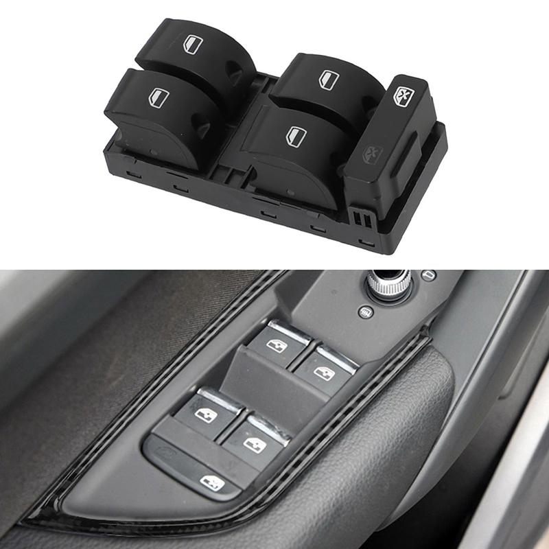 1Pcs For A3 8P Sportback A6 4F 4G C6 Q7 4L 4F0 959 851F High Quality Electric Power Panel Window Master Control Switch Button