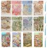 12Pcs 3D Scene Stickers DIY Landscaping Sticker Miniature Scene Visual Stacking and Pasting Landscap Toy for Kid Birthday Gift