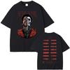 Rapper The Weeknd After Hours Graphic Tshirt Skeleton Streetwear Men Women Hip Hop Oversized T-shirts Men's Fashion Vintage Tees
