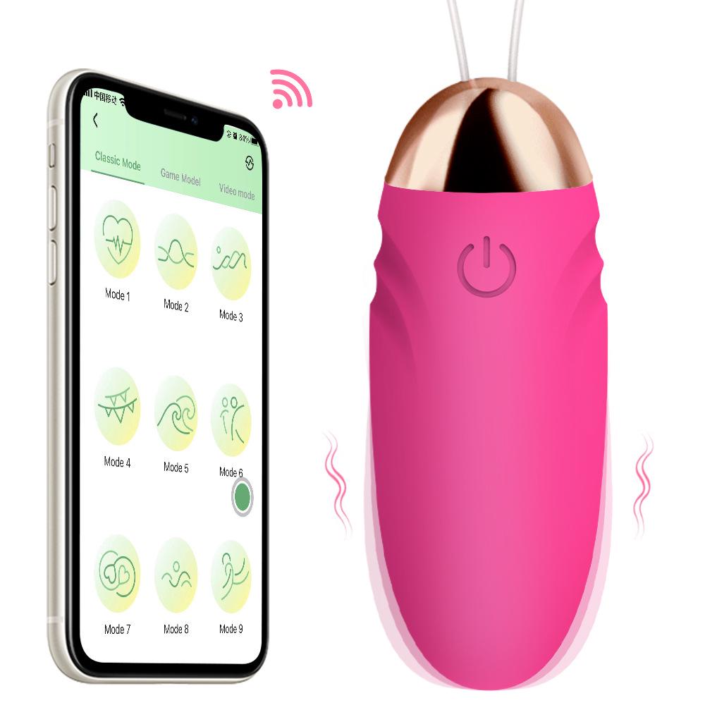 Wearable Remote-Control Vibrating Egg for Women - Discreet, Strong Vibration, Ideal for On-the-Go Pleasure.