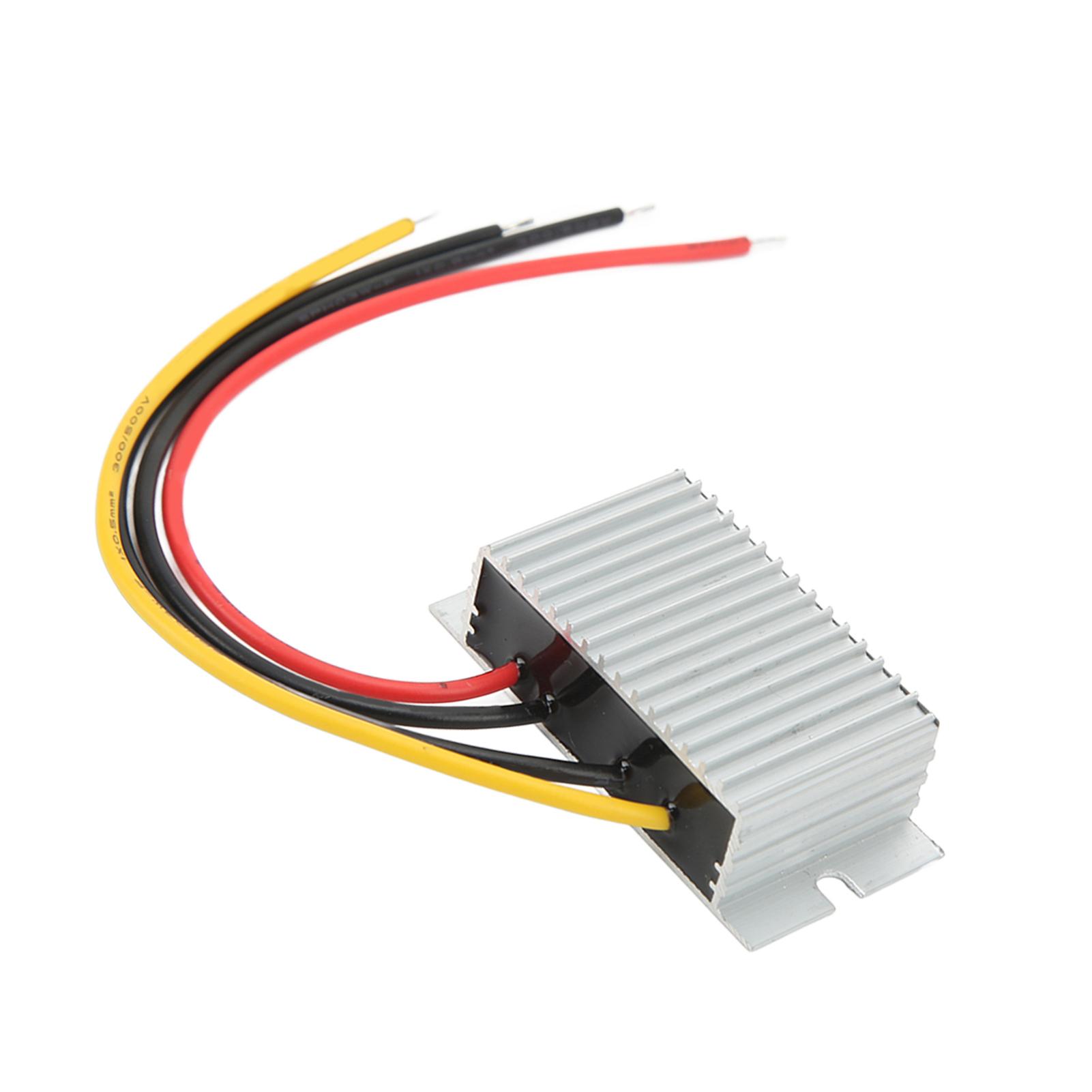 

DC Buck Module Корпус з алюмінієвого сплаву 5A DC to DC Converter Module for Security System 24V to 12V