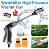 Garden Pressure Power Washer Waterblitz High Pressure Turbowasher Pressure Washer Gun for Car Cleaning with 360° Rotating Hose