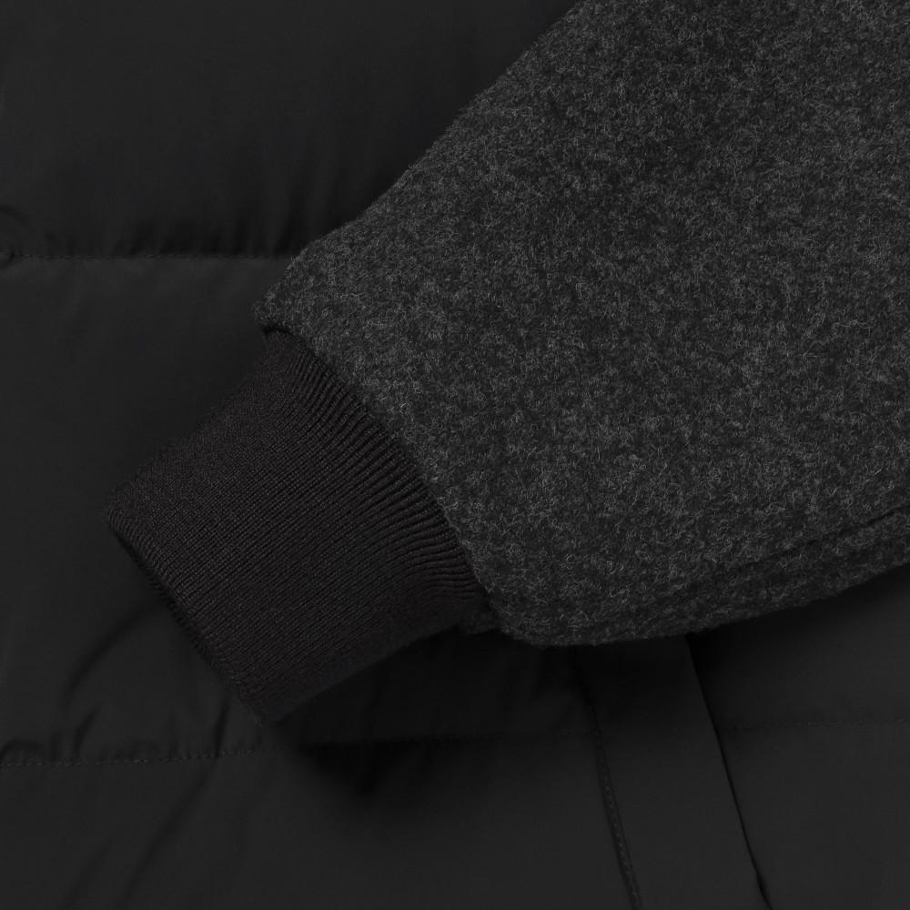 [lacoste] Men's Wool Jersey Hybrid Jacket BH883E-55N031