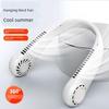 Neck-Hanging Fan USB Portable Bladeless Mini Wearable Fan for Lazy People, Rechargeable, Silent, Cooling Air Conditioner for Outdoor Use