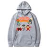 Autumn Winter Halloween Party Printed Hoodie Solid Color Animation Daily Hoodie Casual Fashion Street Warm Hoodie