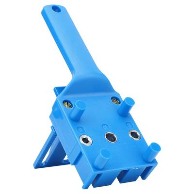 Localizzatore di Foratura Localizzatore di Fori Dritti Portatile Lavorazione del Legno Perforazione Strumenti Fai da TeBlu