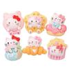 10 Pcs New Kawaii Cartoon Cute Brightnoodles Popcorn Cat Series Flatback Resin Diy Miniatures Scrapbook Decor Craftsa144