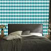 Harlequin Diamonds Wallpaper Turquoise, White and Celadon 50x1000