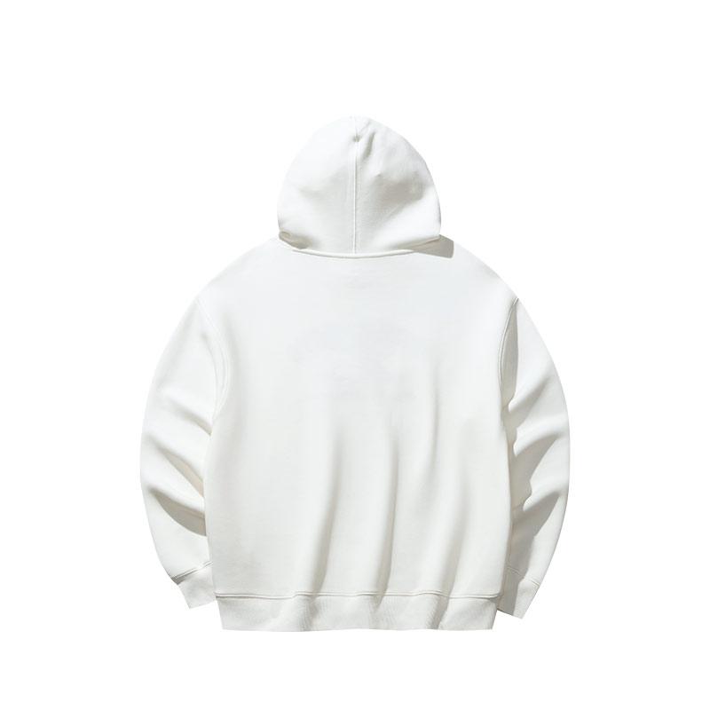 Anta Sports Lifestyle Series Trykket Bokstav Hette Komfortabel Pustende Løs Genser Damegenser Snøhvit 162518718S-1