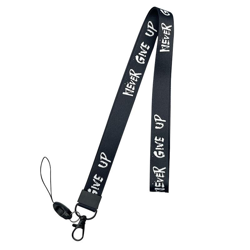 Cute Cartoon Lanyard, Creative Long Rope, Work ID Holder, Neck Strap, Keychain, Anti-lost, Durable Rope Card Accessories