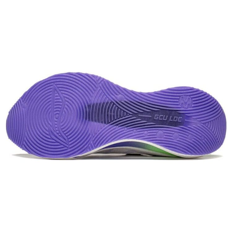 Li Ning Shadow 2.0 Slip Resistant Low Top GCU A GRIP PRO Running Shoes Unisex White Cyan Purple ARRT017-2