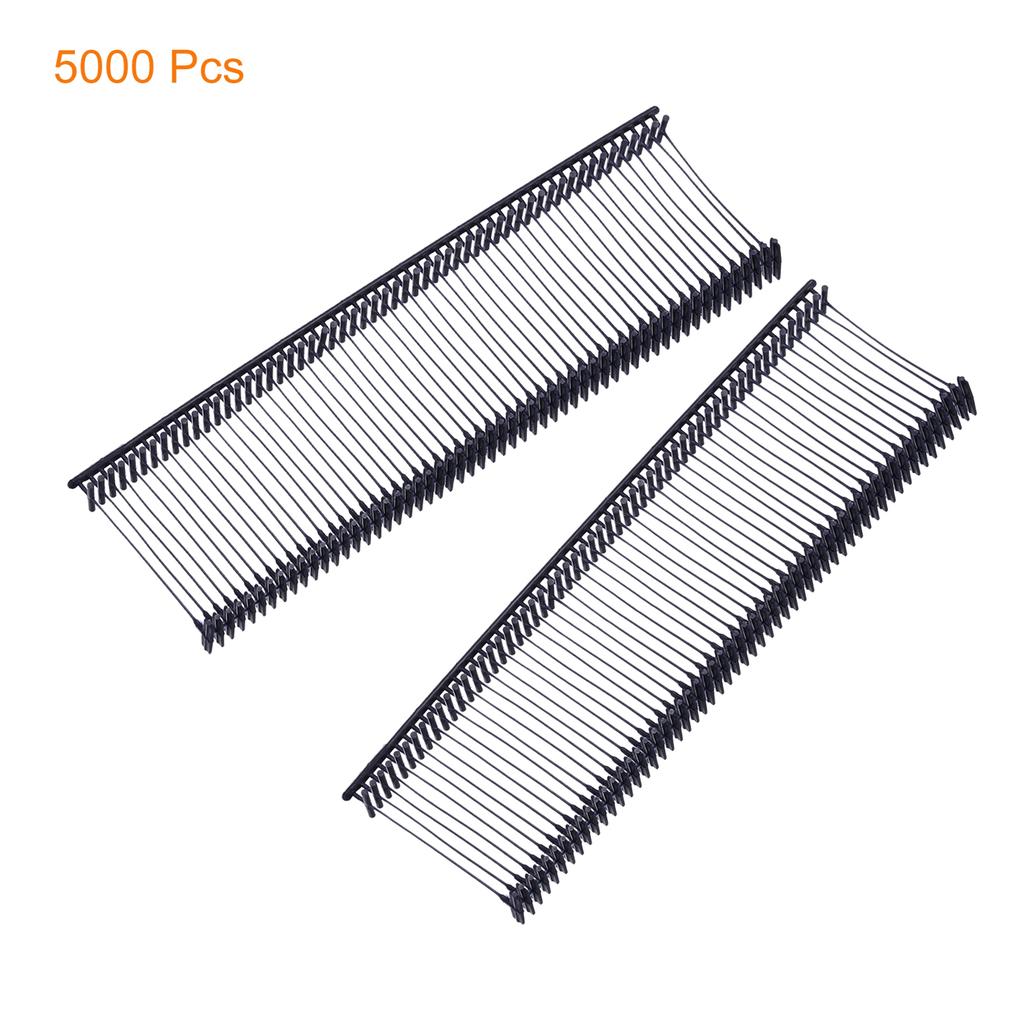 5000Pcs Standard Tagging Gun Fasteners, Dark Blue Garment Tags Label Gun Plastic Refills, Fabric Tag Attachments Gun Barbs