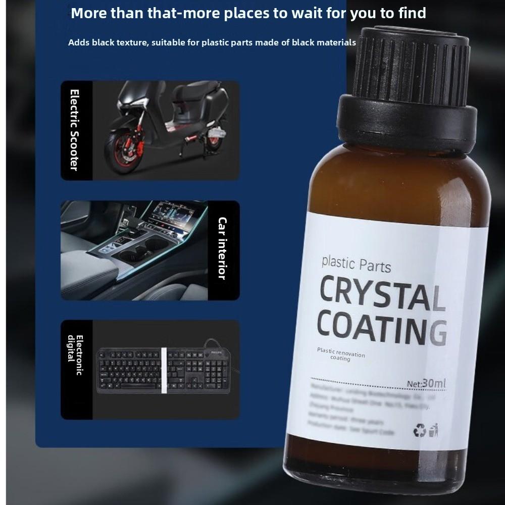 Waterproof Crystal Coating Durable Trim Restorer New Plastic Restorer  for Car Maintenance