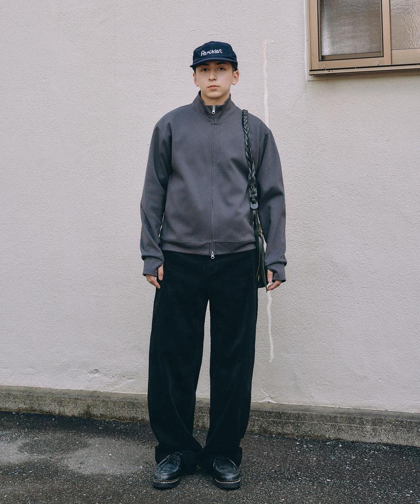 XERO Corduroy Over Curved Pants [Black]