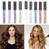Punti Salienti Clip Clip in Estensioni per Capelli Capelli Colorati da Fate Mèches Capelli Sintetici Lunghi Lisci Estensione Clip