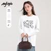 MJ STYLE Women's Pure Cotton Long Sleeve T-Shirt