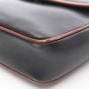 Used CELINE Shoulder Bag leather Black Brown Used Women