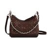 PU Solid Color Sewing Bost Autumn New Versatile 2026  Bags for Women CHAINS Large Capacity Commuting Crossbody Bags