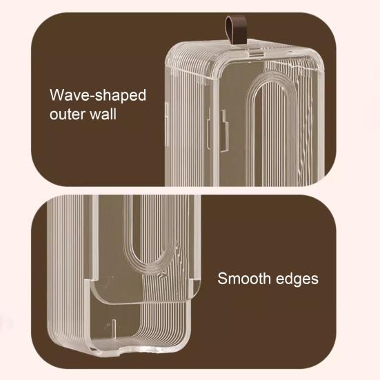 Underwear Storage Box Wall Mount Bra Undergarment Organizer Punch Free Multifunctional Socks Storage