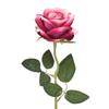 Velvet Big Single Rose Simulation Flower For Photography Props And Decor Home