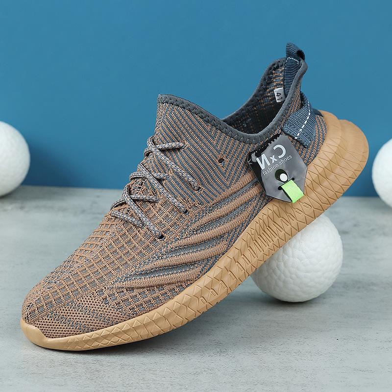 Large Size 46 Coconut Shoes Men's Shoes New Lightweight Shock Absorption Trend Versatile Sports Shoes Casual Running Shoes