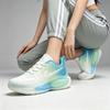 Zapatillas de Running para Mujer de Malla Degradada - Suela de Gelatina, Absorción de Impactos, Transpirables, Suela Blanda de Rebote, Estilo Casual de Moda