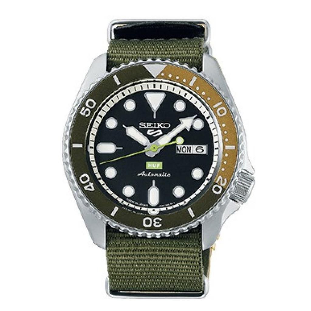 [USED] HUF x SEIKO5sports collaboration limited edition model