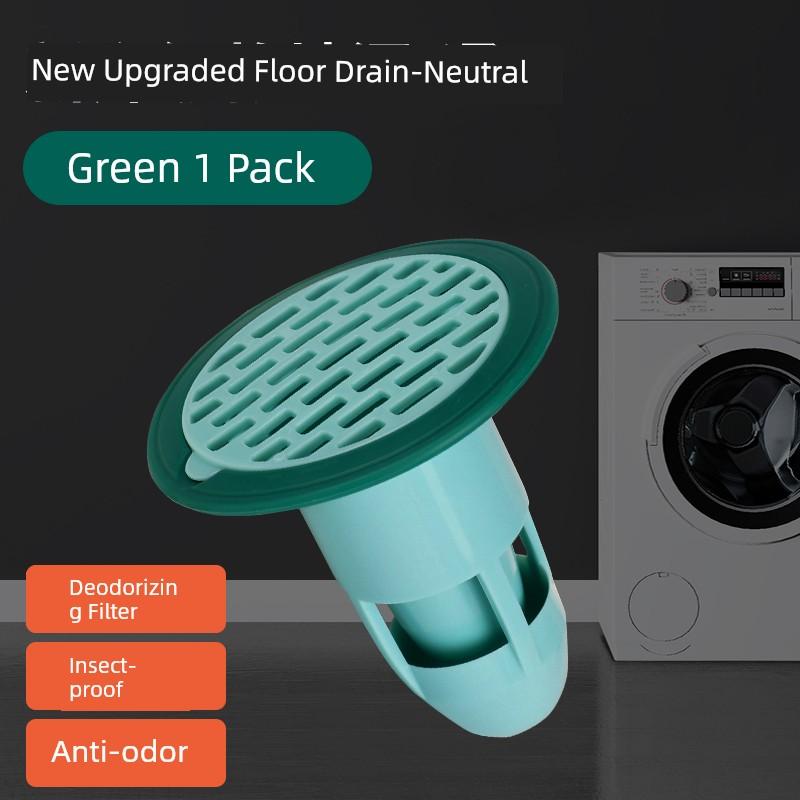 Floor Drain Odor Preventer Toilet Sewer Anti-Odor Plug Sealing Cover Downcomer Insect-Proof Deodorant Handy Gadget X