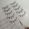 Natural-Look Fairy False Eyelashes with Transparent Thin Stem