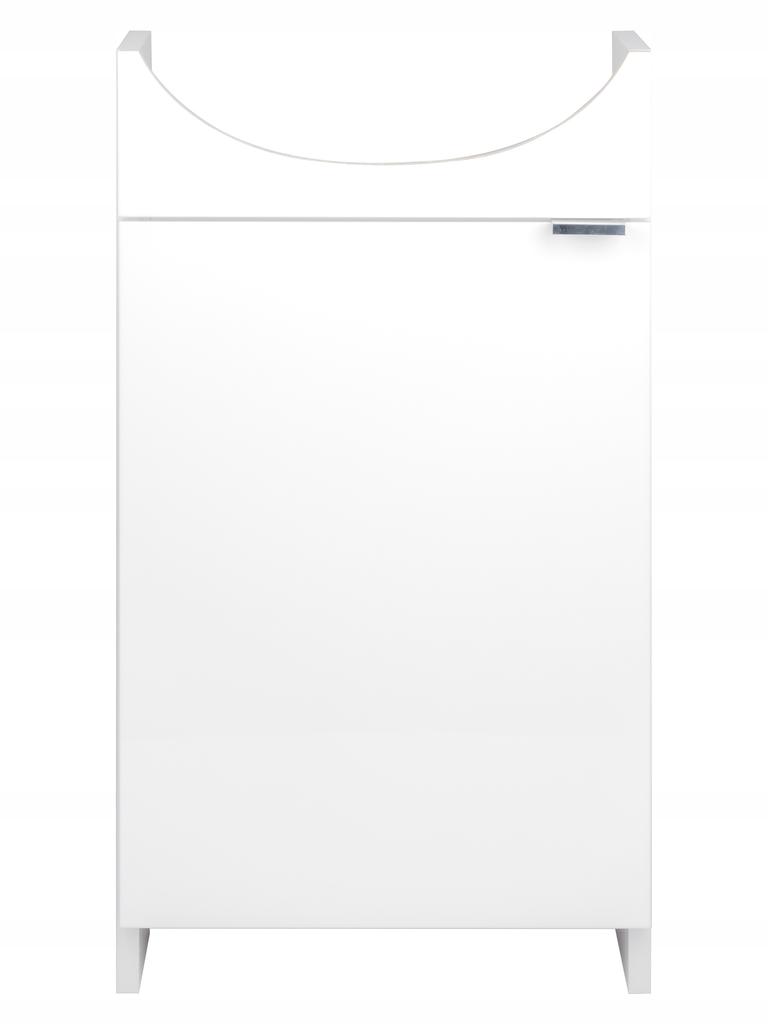 Floor standing bathroom cabinet with washbasin 40 Kredo white