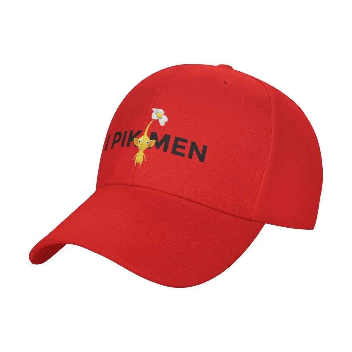 I pik men (yellow) Baseball Cap luxury woman cap Hood Trucker Cap Winter hat Womens Golf Wear Mens