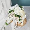 Bridal Bouquets for Wedding, Simulation Rose Bride Wedding Bouquet Wedding Decorations for Ceremony, Anniversary