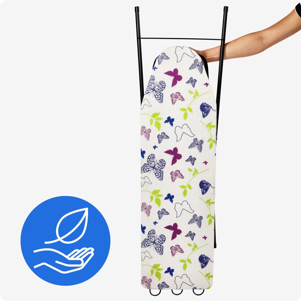 KADAX Deska Do Prasowania Składana 100x30cm Lekka Uchwyt Na Żelazko Standardowa