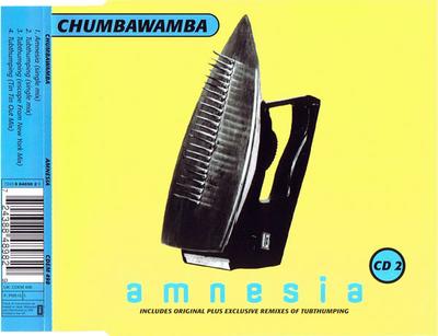 CD CHUMBAWAMBA - Amnesia  CDEM498 EMI 1998 UK Dance & Electronica Used