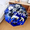 1PC Birming-ham Football Club Printed Umbrella Folding umbrella, automatic umbrella 8-Frame for Travel, camping Fan gifts Christmas Gifts