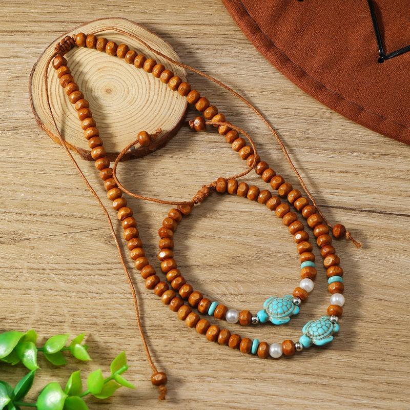 

Новый браслет из бусин из кокосовой скорлупы Браслет Браслет