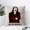 The Room TTommy Wiseau Cushion Cover Breathable Linen Pillow Cover SkinFriendly Home Decor Pillowcase with Hidden Zipper