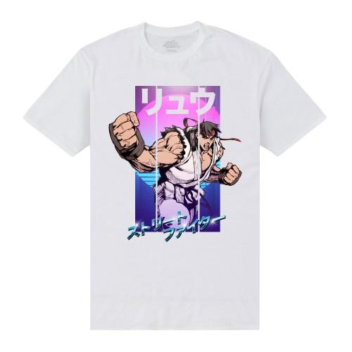 Street Fighter Tricou unisex pentru adulți Future 80 Ryu