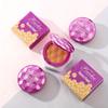 3 barevný dvouvrstvý bronzující pudr 2 v 1 voděodolný a potu odolný konturovací pudr Nose Shadow Powder Long Lasting Oil Control Shadow Powder