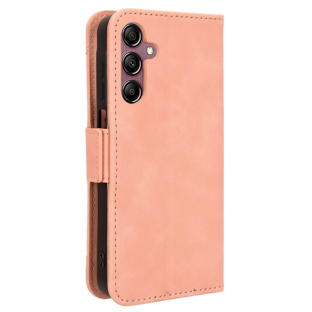 Flip Case for Samsung Galaxy A15 4G / 5G, Card Slot, Pink
